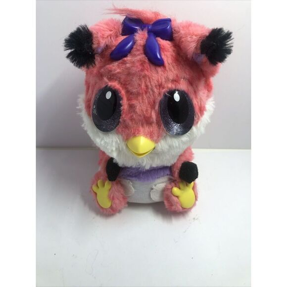 Hatchimals Hatchibabies Pink Ponette Baby Bird Talks Lights Up. Works - Picture 2 of 16